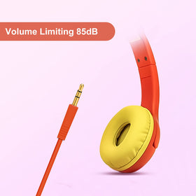 Olyre Kids Headphones 85db volume limit enable safer listening sessions.