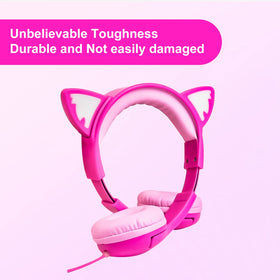 Olyre durable kids headphones withstand drops and daily use.