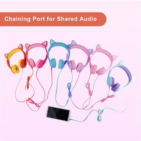 Olyre Kids Headphones suit travel and classroom use.