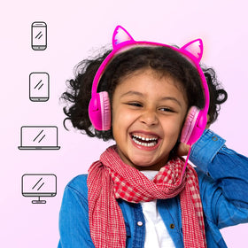 Olyre wired 3.5mm compatibility with tablets and Chromebooks.