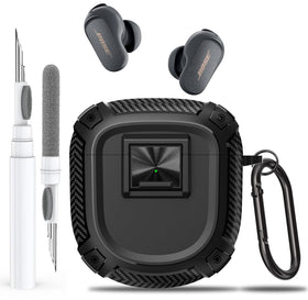 Olytop Bose QuietComfort Ultra case on a travel bag, protecting 2nd Gen 2025 earbuds.