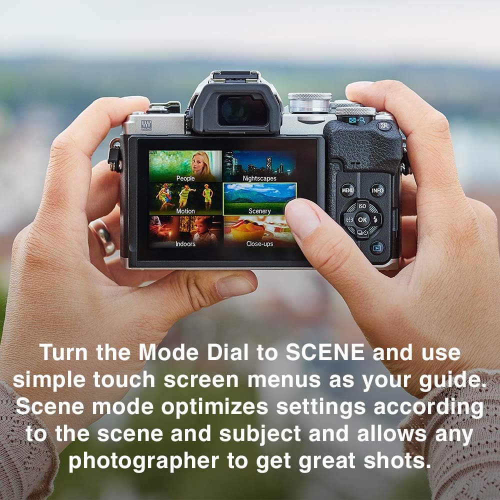 OM SYSTEM 14-42mm EZ lens paired with the camera kit for versatile travel-ready zoom