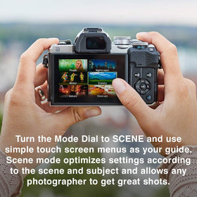 OM SYSTEM 14-42mm EZ lens paired with the camera kit for versatile travel-ready zoom