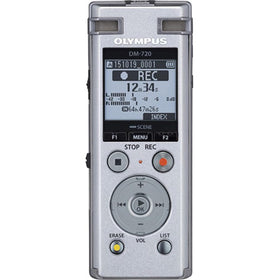 OM SYSTEM DM-720 micro SD slot expands storage for longer sessions.