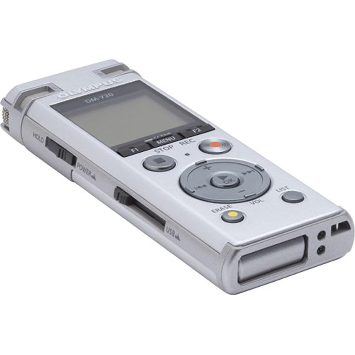OM SYSTEM DM-720 transcription mode accelerates turning audio into text.