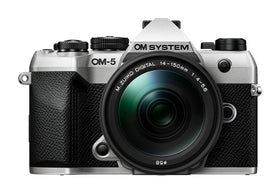OM SYSTEM OM-5 Mark II SLV recording 4K video in outdoor environments