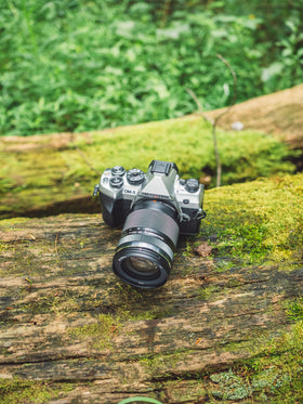 OM SYSTEM OM-5 Mark II SLV shown with weather sealing for rugged outdoor conditions