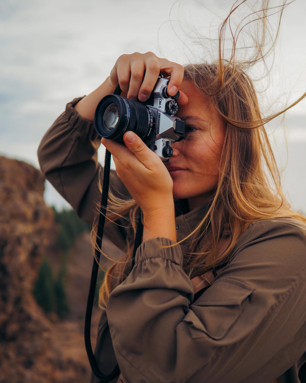 OM SYSTEM OM-5 Mark II weather-sealed body enables outdoor shoots in varying conditions.
