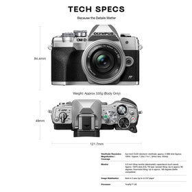 OM SYSTEM OM-D E-M10 Mark IV 20MP sensor captures vibrant detail