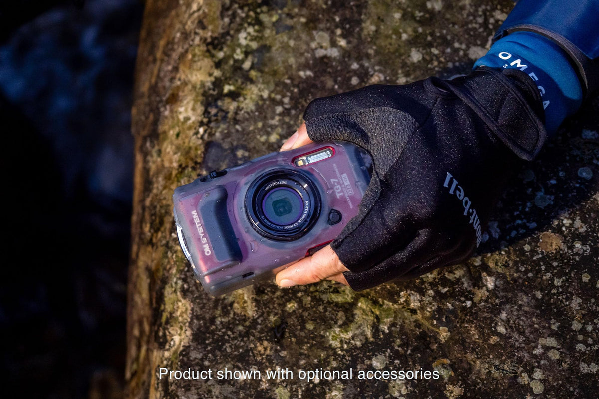 OM SYSTEM TG-7 red 4K video mode captures high-resolution footage.