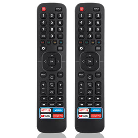 OMAIC Hisense remote pack 2 front view provides quick everyday TV control.