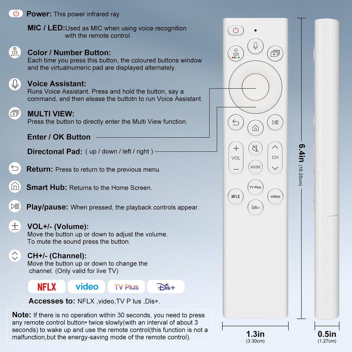 OMAIC long lasting performance with 100000-click lifespan