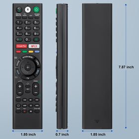 OMAIC 1-year warranty on the voice remote for Sony Bravia.