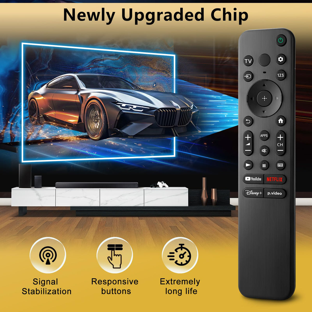 OMAIC remote ABS shell durability emphasizes everyday resilience