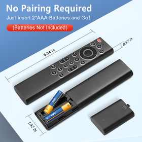 OMAIC remote packaging and warranty card showing included support benefits