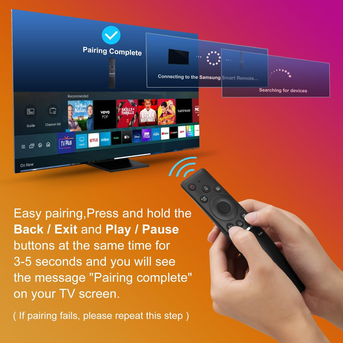 OMAIC replacement voice remote - voice control feature for easier navigation.