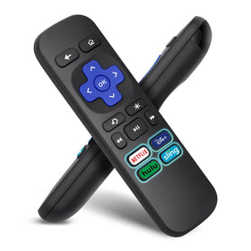 OMAIC Roku remote compact design for easier one-handed use