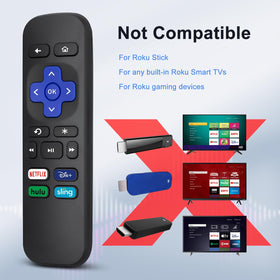 OMAIC Roku remote infrared range up to 33 feet for reliable navigation