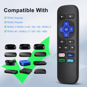 OMAIC Roku remote plug-and-play setup for instant control