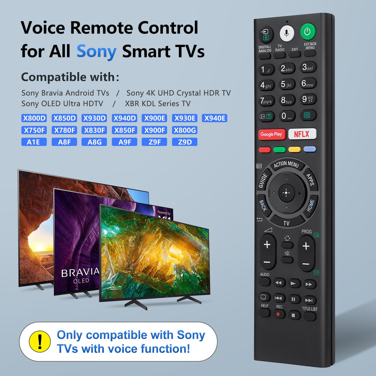 OMAIC remote pairing steps simplify setup for Sony Bravia TVs.