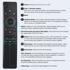 OMAIC universal remote durable construction designed for long lasting use