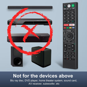 OMAIC voice control remote offers quick access to streaming apps.