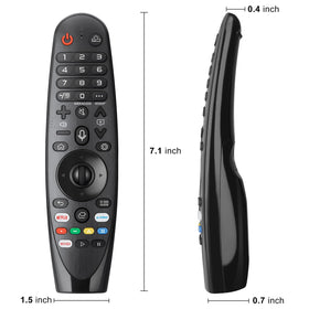 OMAIC Voice Magic Remote ergonomic design for comfortable grip