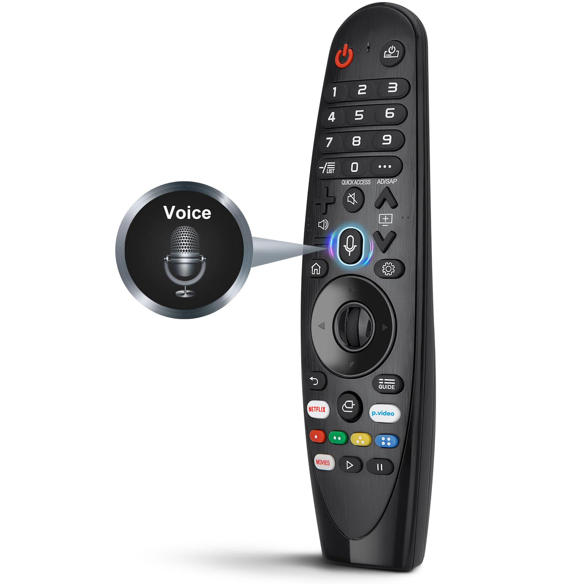 OMAIC Voice Magic Remote LG voice function for hands-free control