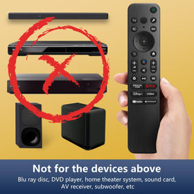 Universal compatibility list including RMF-TX810U, TX820U, and related Bravia models.
