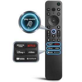 OMAIC voice remote for Sony TV with Bravia compatibility and voice control.
