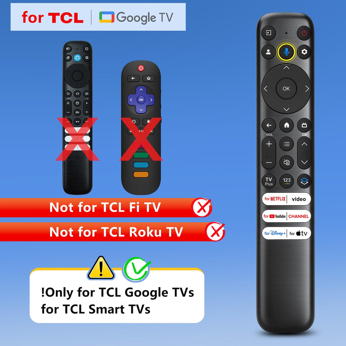 Activate voice function using Google Assistant button on the OMAIC remote