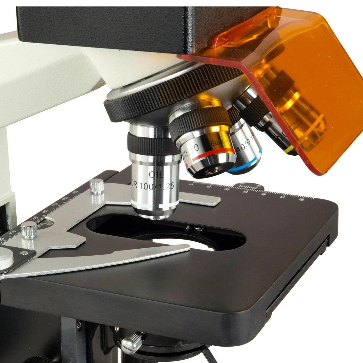 OMAX 100W HBO lamp delivers bright, stable fluorescence illumination
