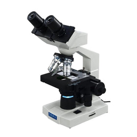 OMAX M82ES binocular head for comfortable long viewing sessions and precise observation.