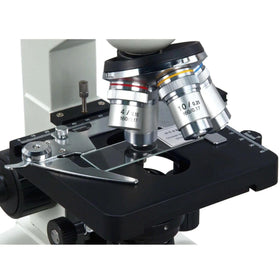 NA1.25 Abbe condenser with iris diaphragm for enhanced contrast