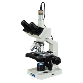 OMAX M83EZ-C50S trinocular head enables imaging while viewing specimens