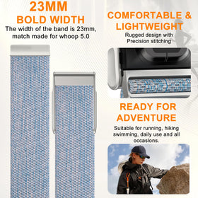 omee buckle detail showing secure fastener and reliable lock benefit