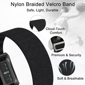 omee close-up nylon texture highlighting breathability and quick-dry comfort