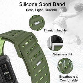 omee close-up of silicone texture emphasizing breathable comfort