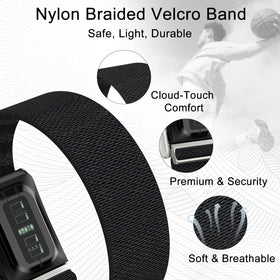 omee close-up of nylon weave highlighting breathable comfort benefit