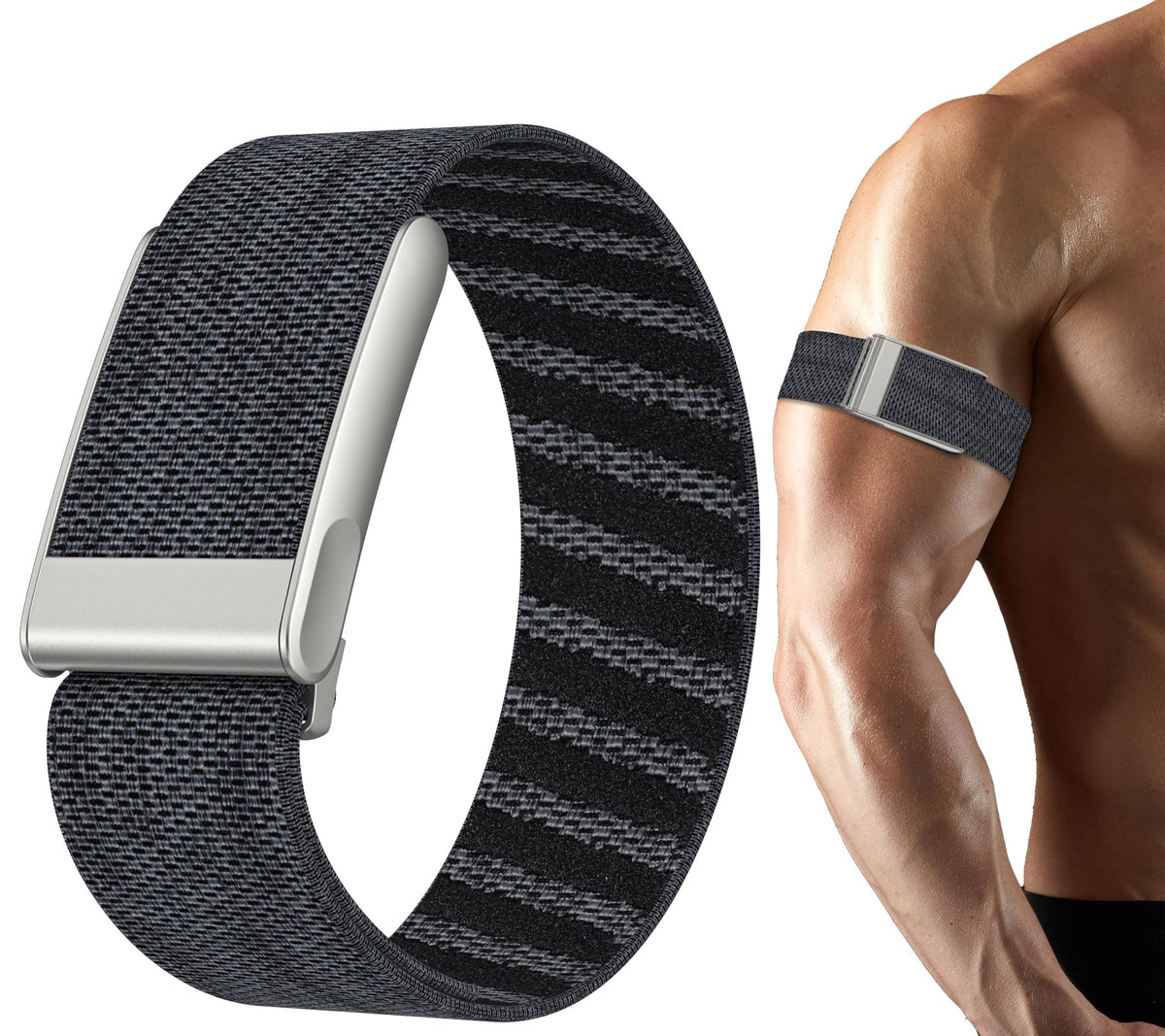 omee front view of Whoop 5.0 band showing fit and style benefit
