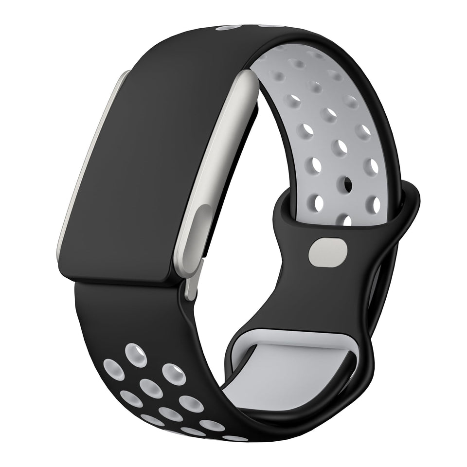 omee front view of Whoop 5.0 band showing full strap and buckle, comfortable fit