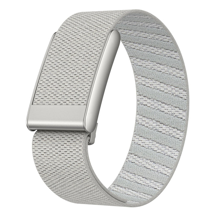 omee front view of replacement Whoop 5.0 band showing profile and color, comfort visible