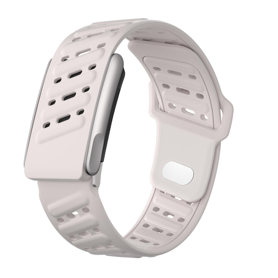 omee front view of Whoop 5.0 band showing design and fit benefit
