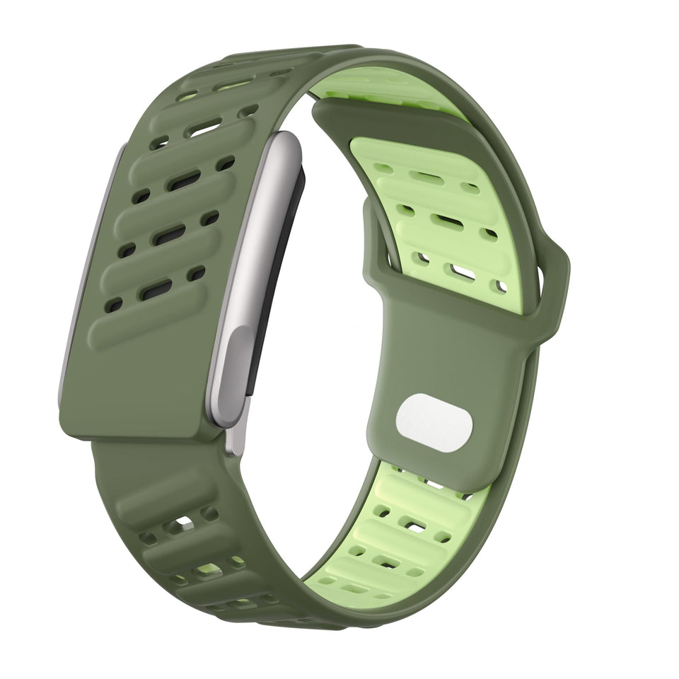 omee front view of Whoop 5.0 band showing sleek fit and secure hold