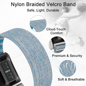 omee close-up nylon weave highlighting breathability and comfortable feel