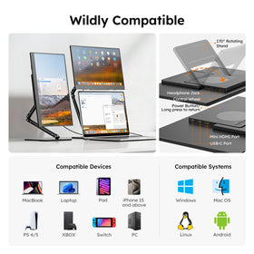 Omiodo enables true multitasking with dual-screen layouts for references and notes