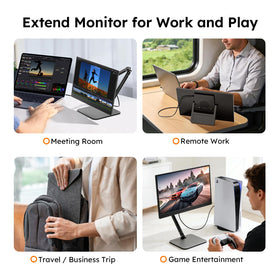 Omiodo 15.6-inch FHD IPS display delivers sharp visuals for work and entertainment