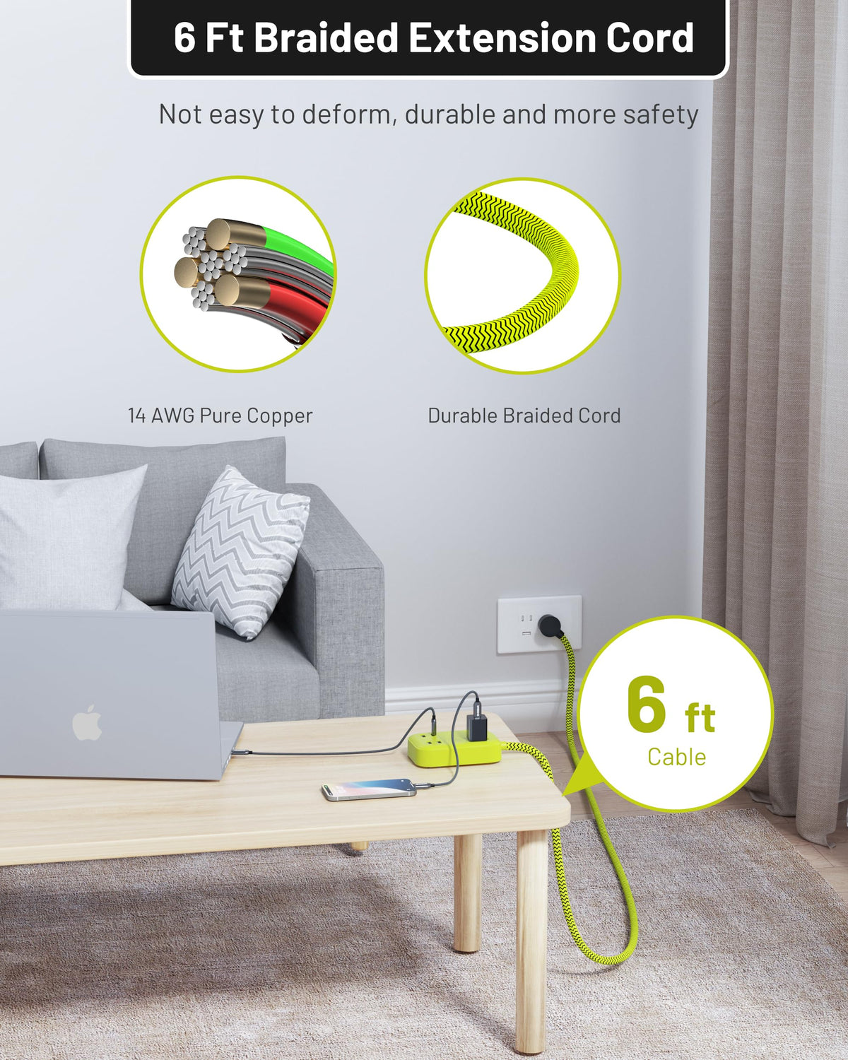 Omnibar compact desk charging station suitable for home offices.