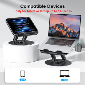OMOTON base rotates 360 degrees for seamless collaboration with teammates
