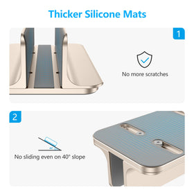 Aluminum finish close-up highlights premium durability and style.